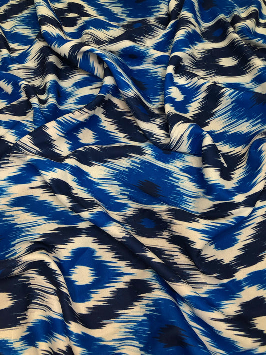 BLUE GREY IKKAT ᴄᴜꜱᴛᴏᴍ