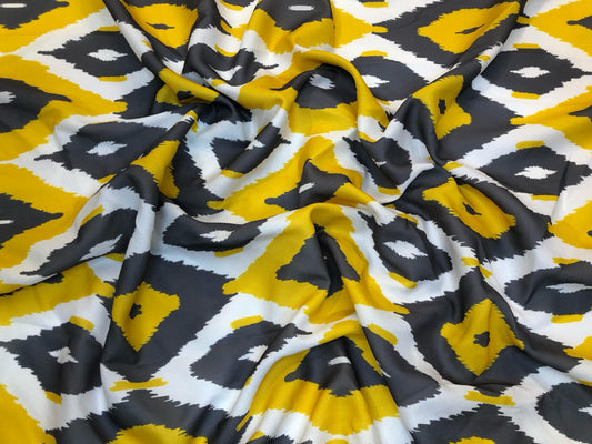 YELLOW GREY IKKAT ᴄᴜꜱᴛᴏᴍ