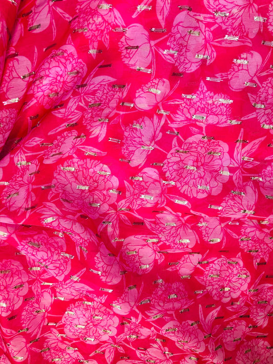 gold butta mono rani floral