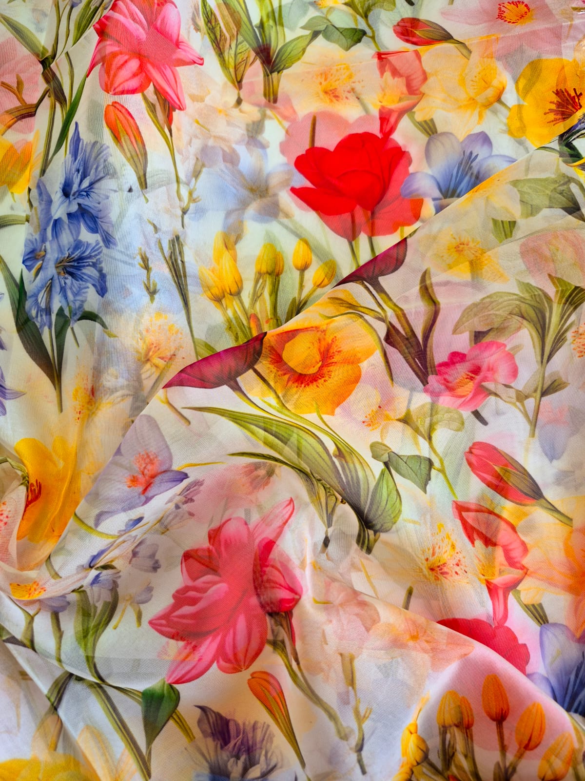 TULIPS ORGANZA 44inches