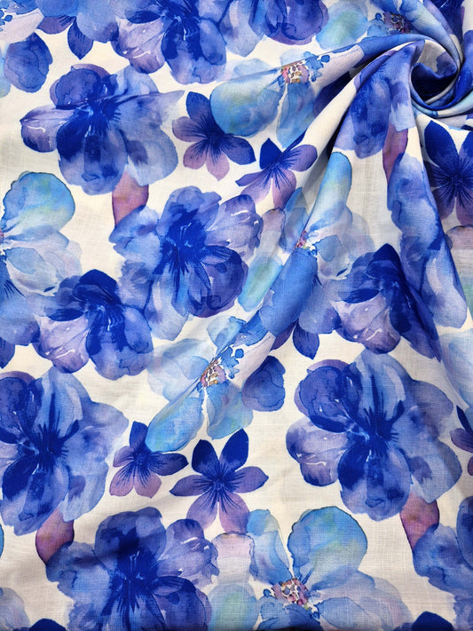 AQUA FLORAL TALES (LINEN)