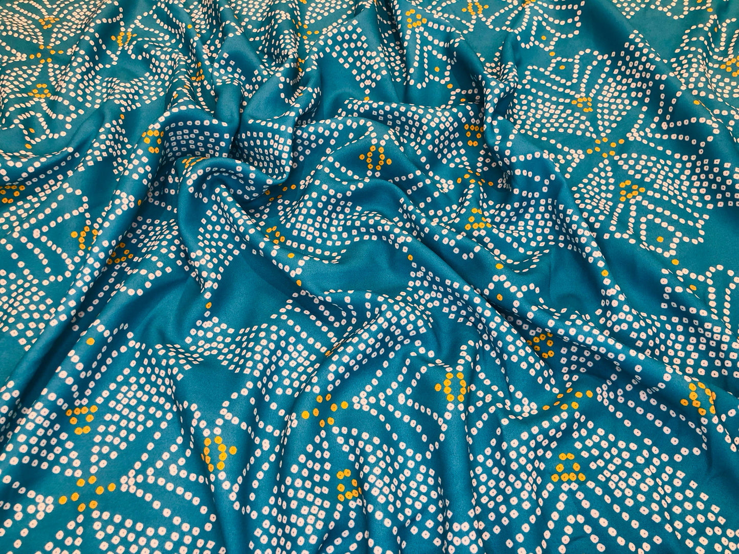 SKY BLUE BANDHINI ᴄᴜꜱᴛᴏᴍ