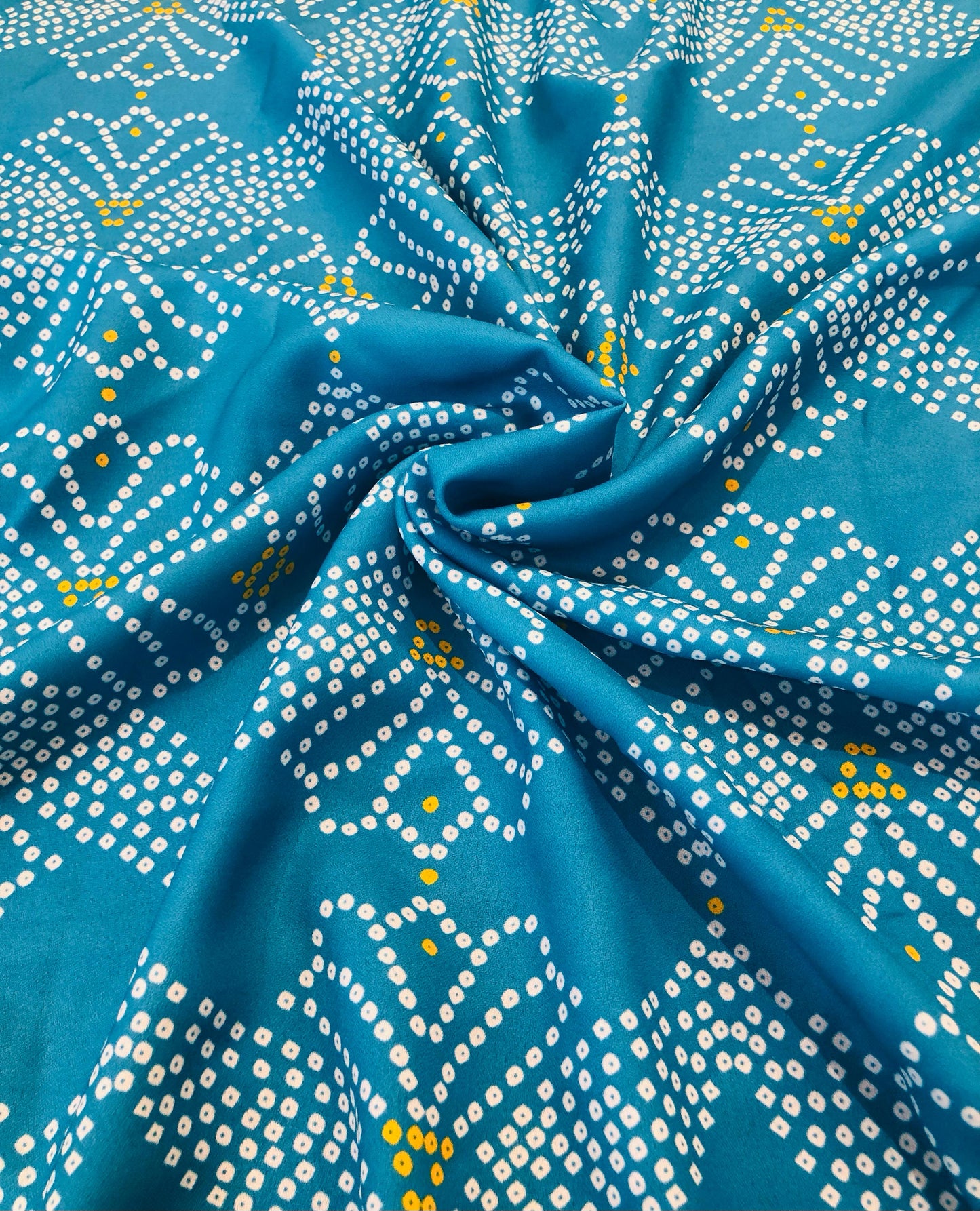SKY BLUE BANDHINI ᴄᴜꜱᴛᴏᴍ