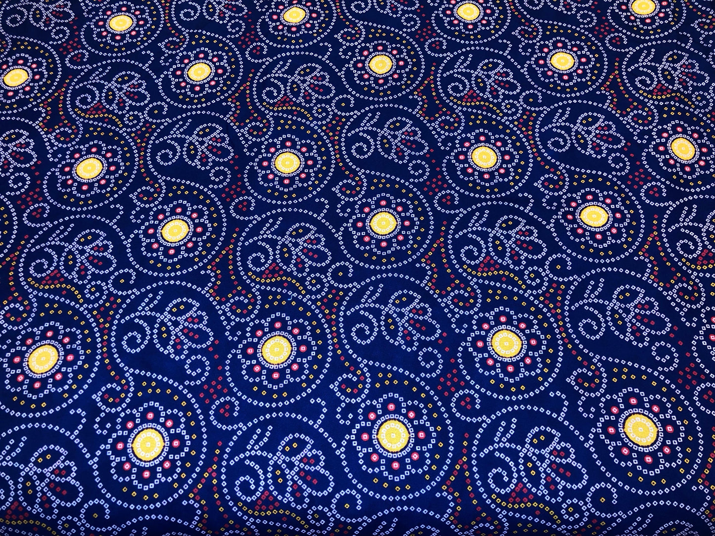 BLUE DOTTED BANDHINI ᴄᴜꜱᴛᴏᴍ