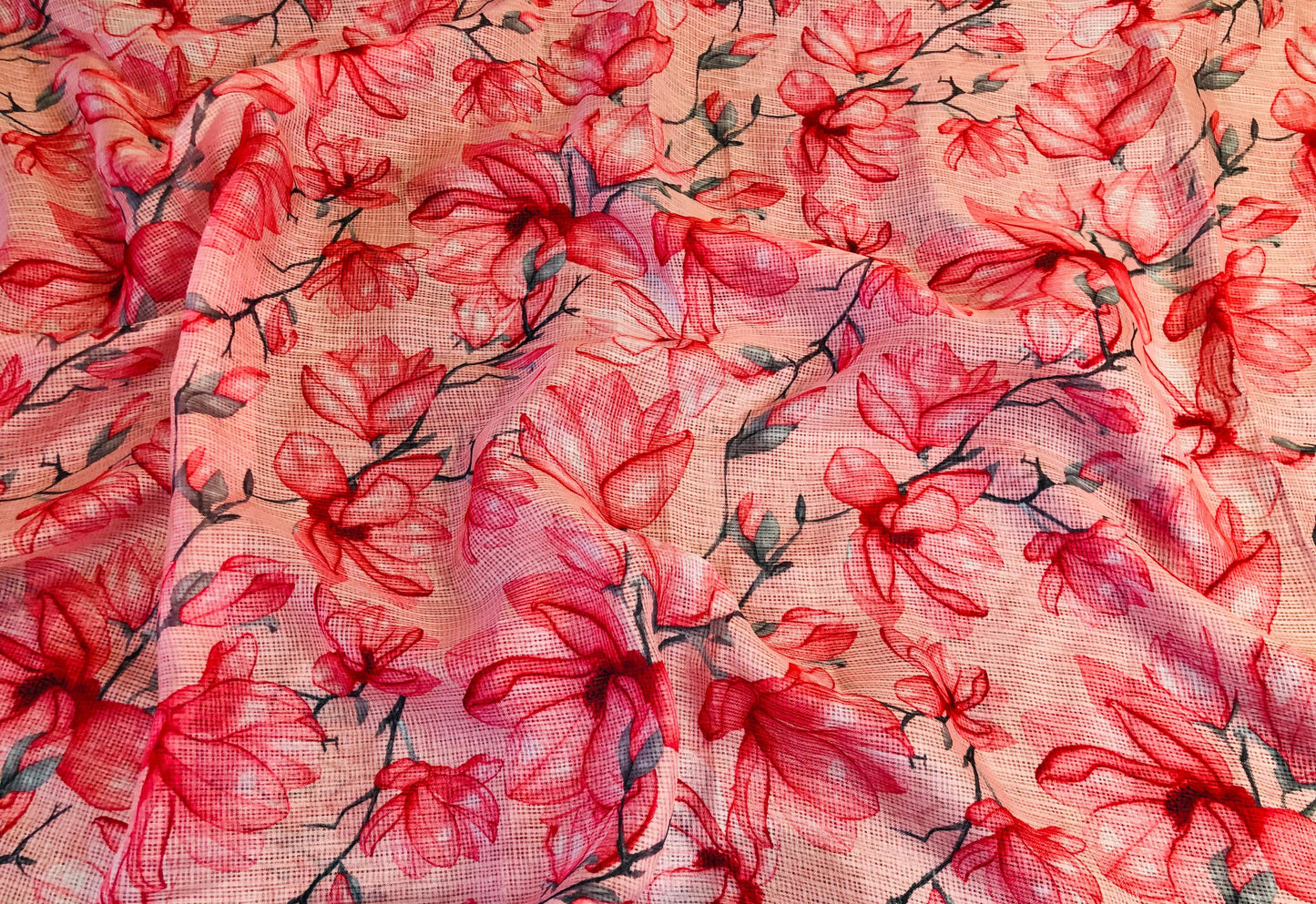 PEACH PINK FLORA