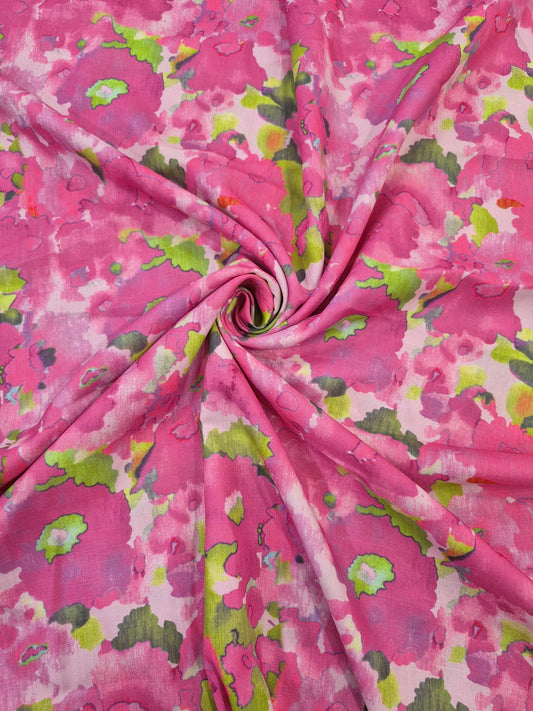 PINK DREAM FLORA (LINEN)