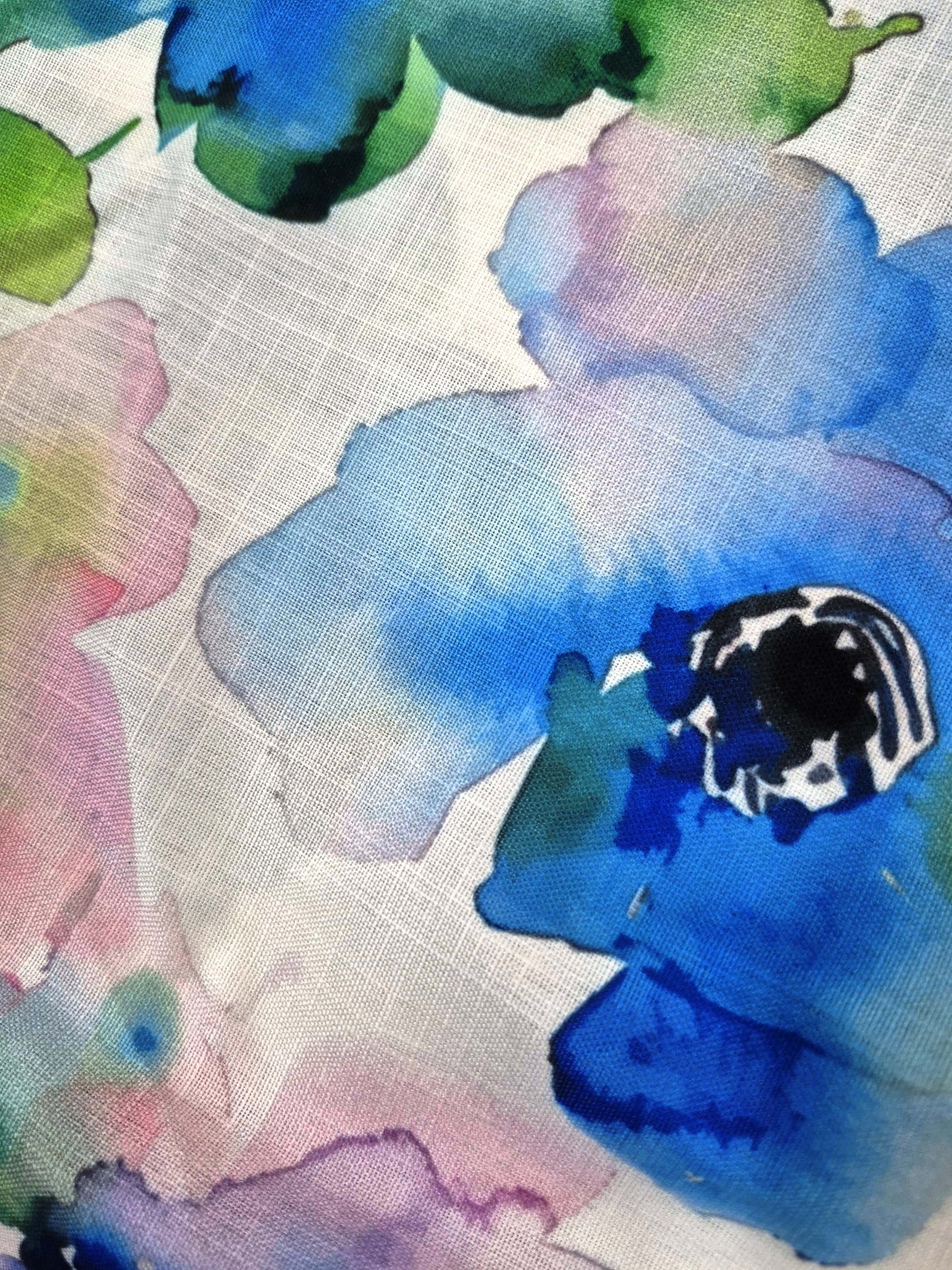 WATERCOLOR FLORAL DREAMS (LINEN)