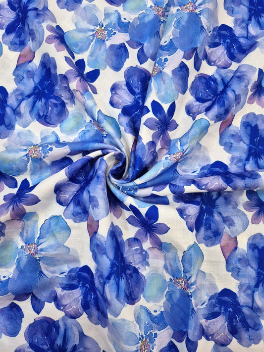 AQUA FLORAL TALES (LINEN)