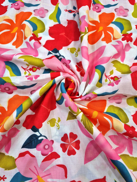 FRESH FLORAL STORY (LINEN)