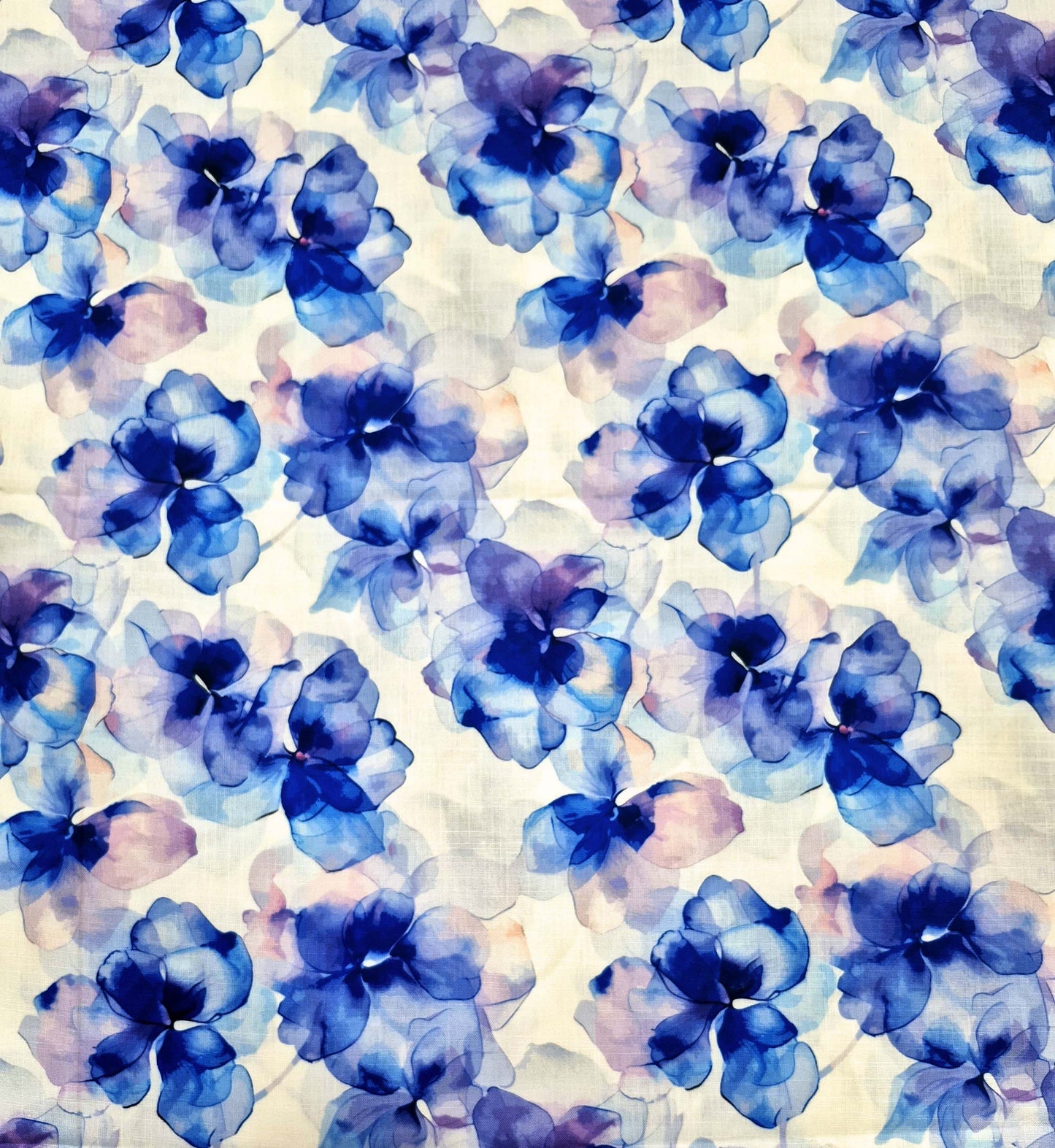 BLUE FLORAL DREAMS (LINEN)
